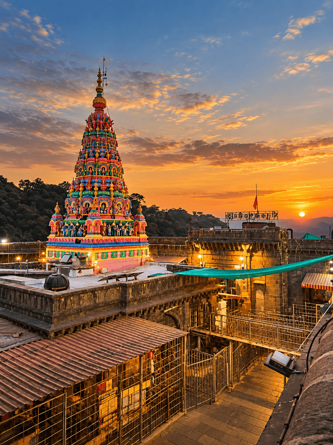 Shri Tulja Bhavani Temple in Tuljapur, Maharashtra